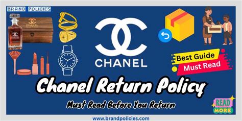 chanel paris return policy|Chanel sunglasses repair policy.